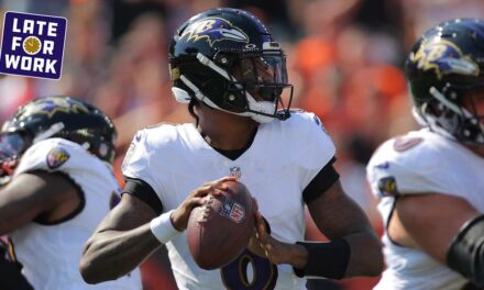 Late for Work: Lamar Jackson MVP No. 3 Chatter Starts After Shootout Win