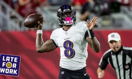 Late for Work: Lamar Jackson Could Be Headed for 'Best Season in History'