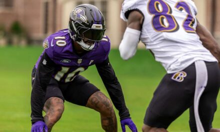 Arthur Maulet and Others Return to Ravens Practice