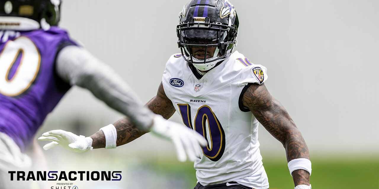 Arthur Maulet Returns to Ravens Practice