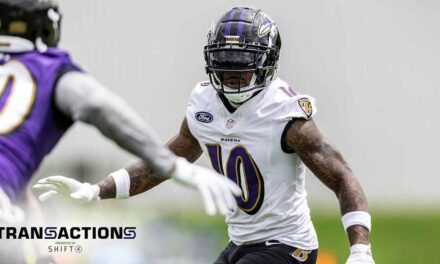 Arthur Maulet Returns to Ravens Practice