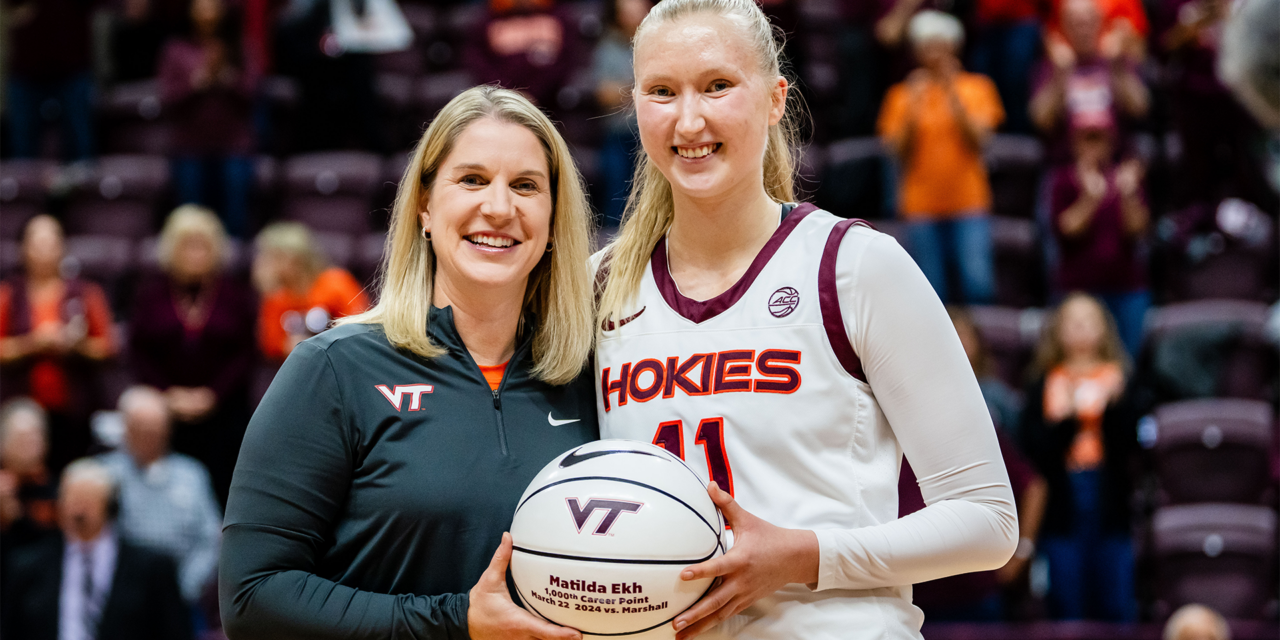 Coach Megan Duffy’s Inaugural Game with Virginia Tech