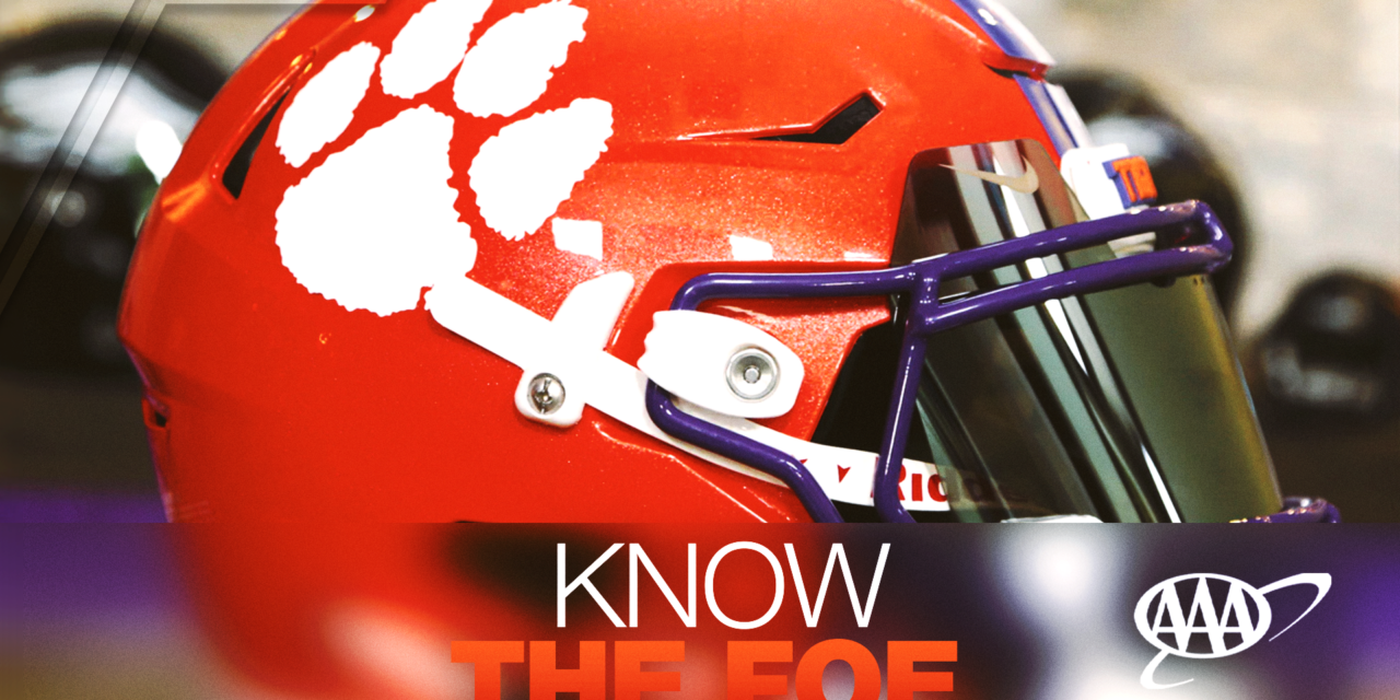 Know the Foe: No. 19 Clemson Tigers