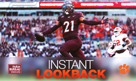 Instant Lookback: Virginia Tech vs. No. 19 Clemson