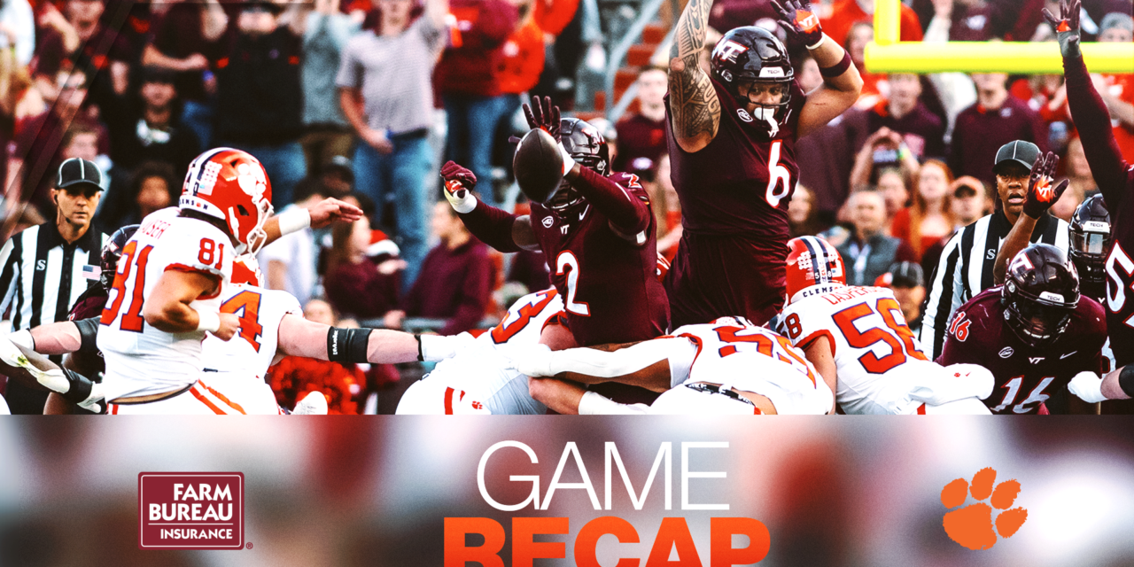 Game Recap: Virginia Tech vs. No. 19 Clemson