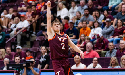 Hokies clamp down on defense in 58-52 victory over Winthrop