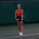 Özlem Uslu competes in NCAA Singles Tournament