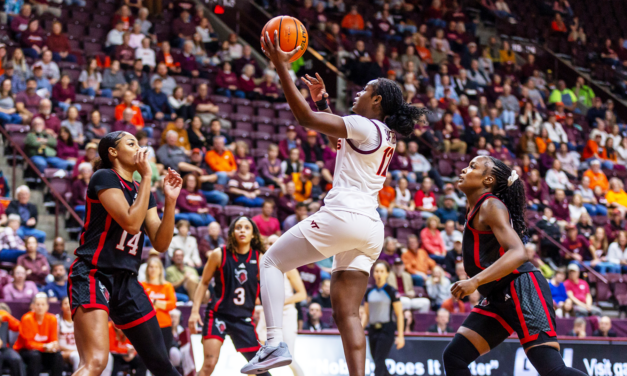 Hokies surge in second half to defeat Rutgers 91-80