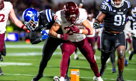 Rushing Touchdown by Ayden Greene (Duke)