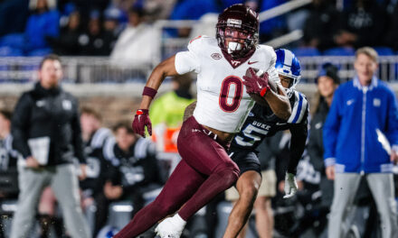 Receiving Touchdown by Ali Jennings (Duke)