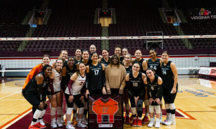 Virginia Tech volleyball celebrates Senior Day vs. No. 3 Louisville