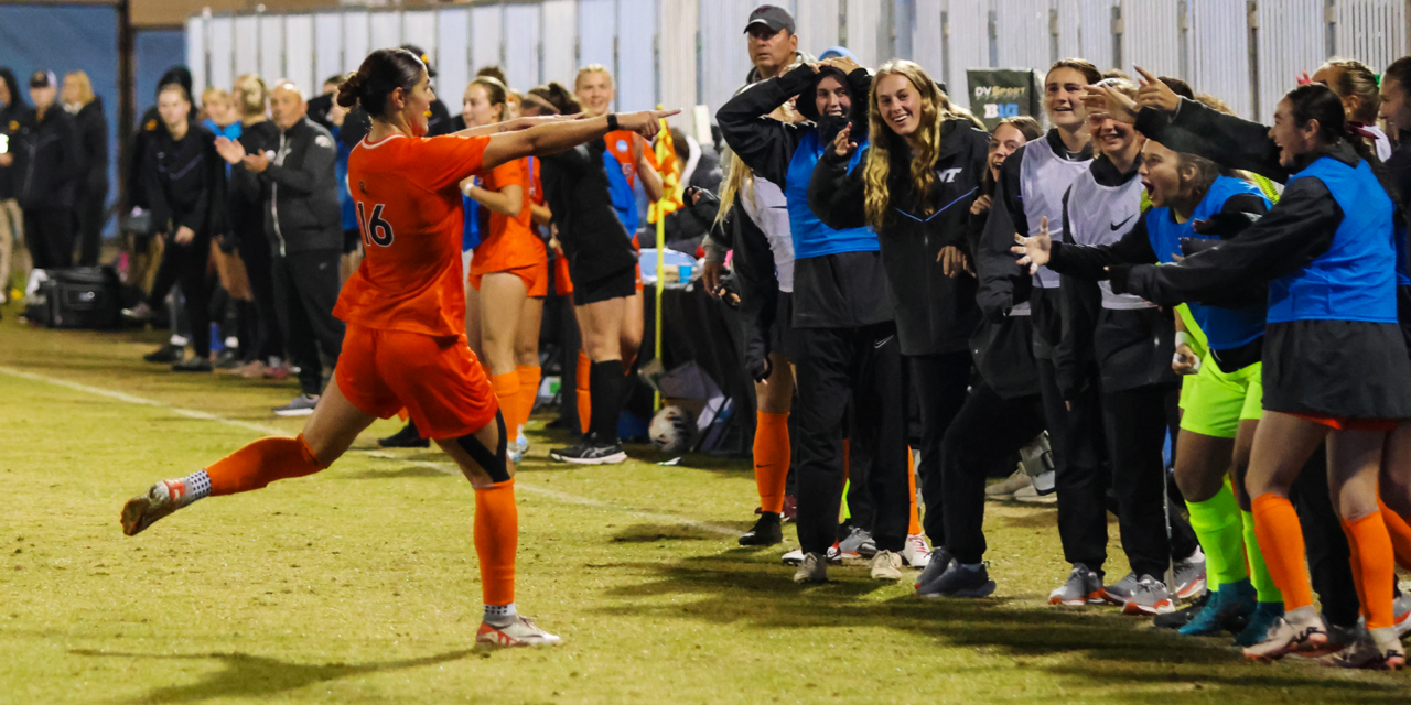 George’s strike sends Hokies to Elite Eight