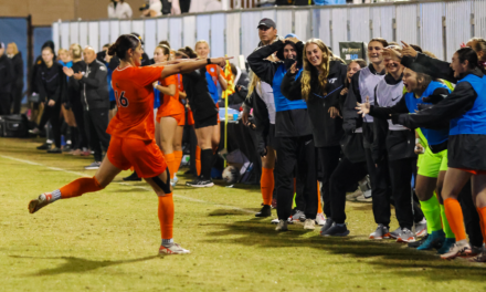 George’s strike sends Hokies to Elite Eight