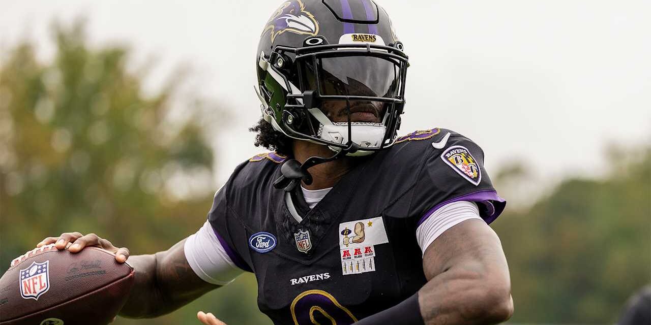 Lamar Jackson Not Practicing for Ravens, Isaiah Likely Still Sidelined