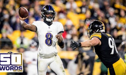 50 Words or Less: There's Added Smoke to Ravens-Steelers Rivalry