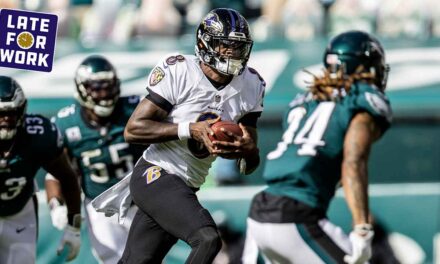 Late for Work: What Pundits Expect in Ravens-Eagles Game