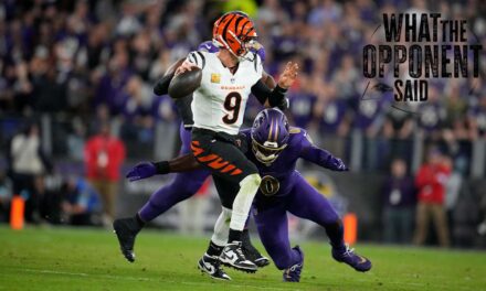 What the Bengals Said After Losing the Ravens on 'Thursday Night Football'