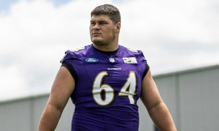 Tyler Linderbaum Not at Ravens Practice, Roquan Smith Still Sidelined