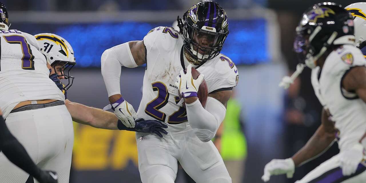 Derrick Henry, Ravens Ground Game Grinds Down Chargers