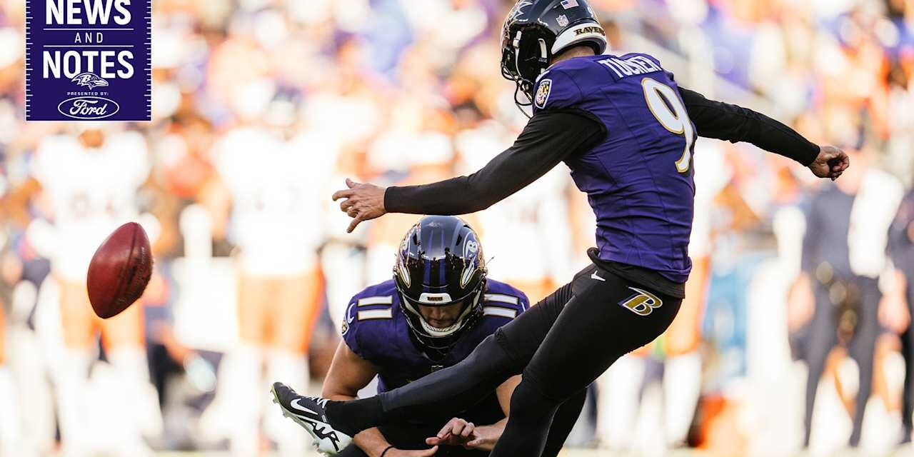 News & Notes: Ravens 'Certainly Haven't Lost Any Confidence' in Justin Tucker