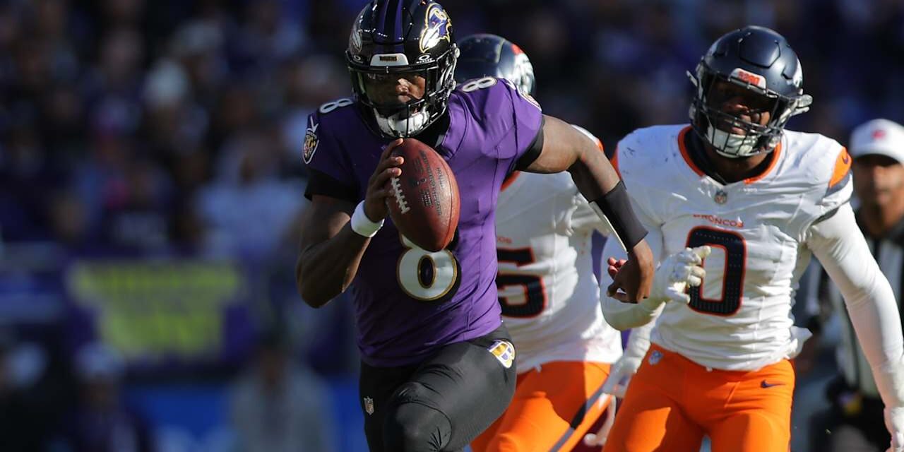 Ravens Offense Thrashes Broncos' Highly-Ranked Defense