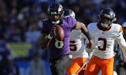 Ravens Offense Thrashes Broncos' Highly-Ranked Defense