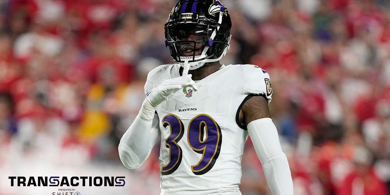 Ravens Waive Safety Eddie Jackson