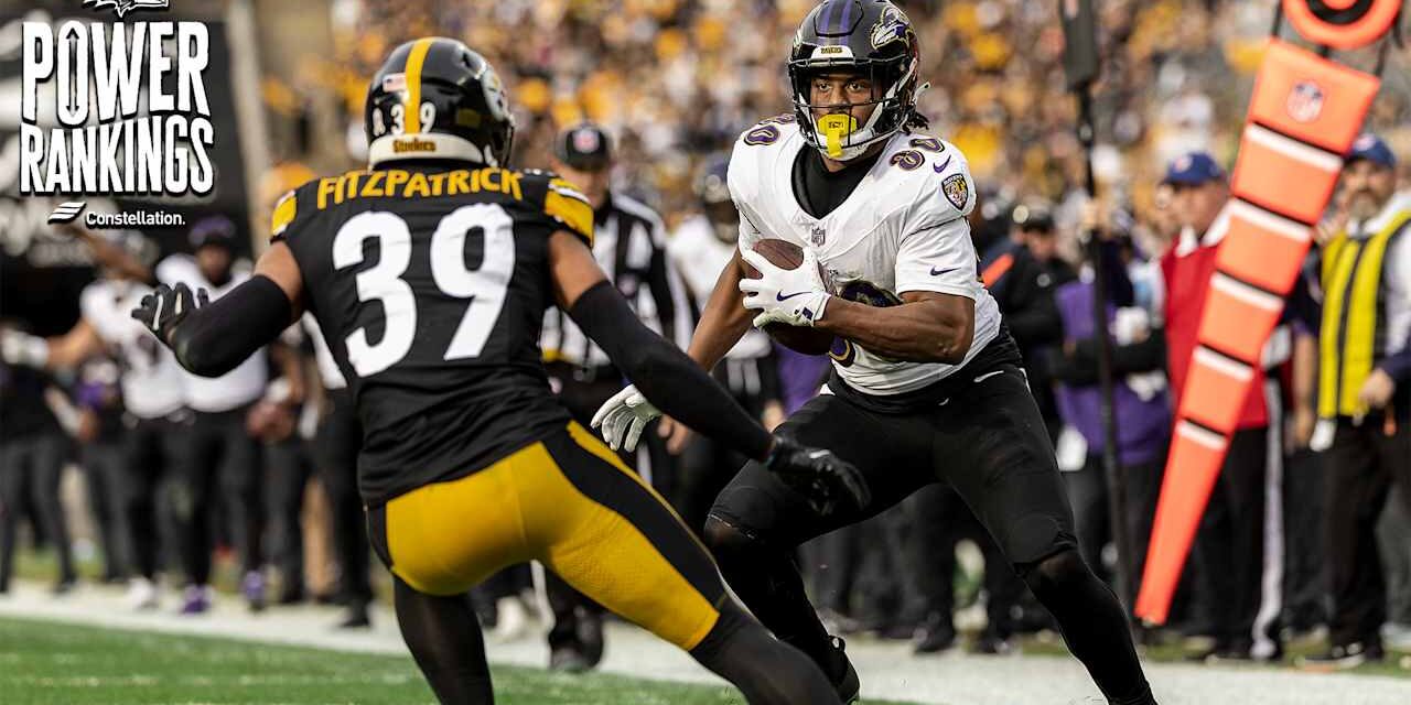 Power Rankings: Ravens Dip After Losing to Steelers