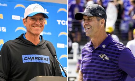 John Harbaugh and Jim Harbaugh Discuss Brotherly Matchup