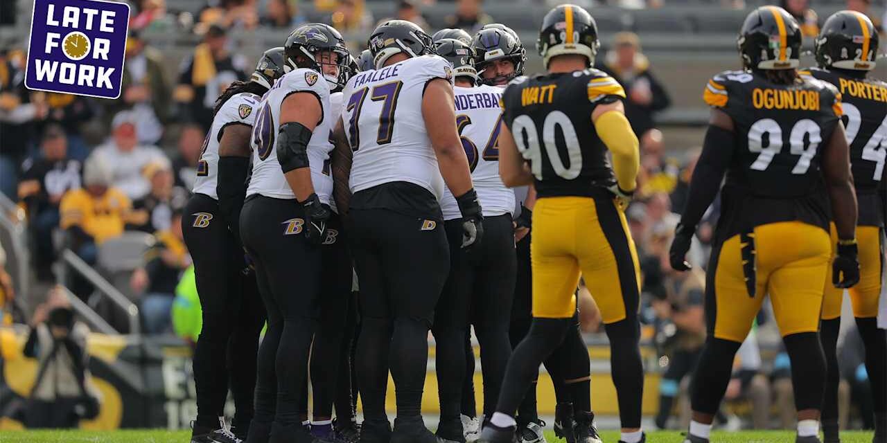 Late for Work: Ravens Got in Their Own Way in Loss to Steelers