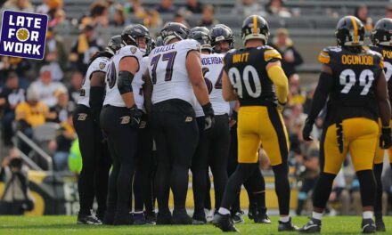 Late for Work: Ravens Got in Their Own Way in Loss to Steelers