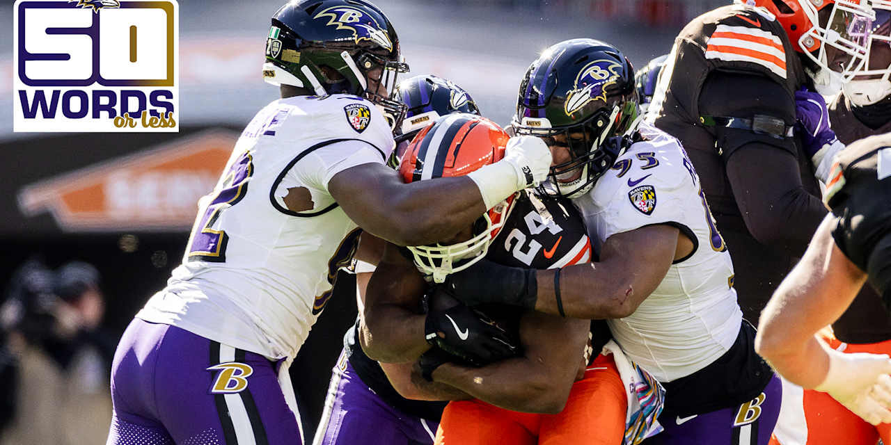 50 Words or Less: Time for the Real Ravens Defense to Stand Up