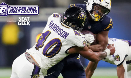 Malik Harrison Balls Out in Ravens' Win vs. Chargers