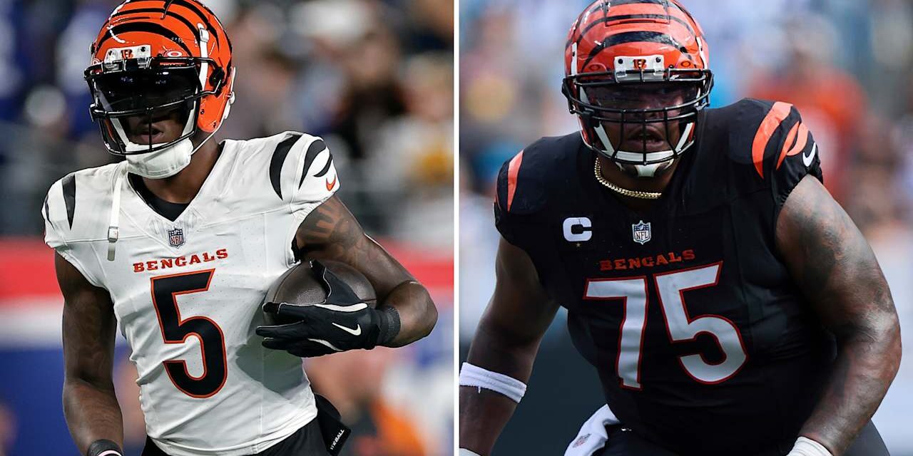 Bengals Are Without Tee Higgins, Orlando Brown Jr. vs. Ravens