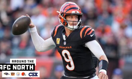 Around the AFC North: Bengals See Ravens Rematch as a 'Must-Win' Game