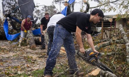 Southerners are cleaning up from tornadoes that swept the region