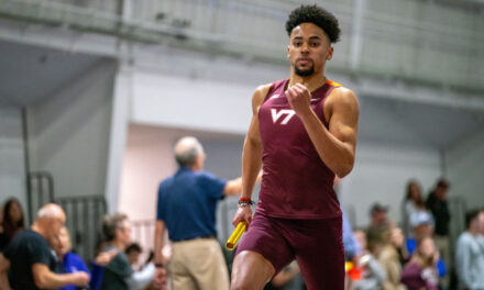 Judson Lincoln IV’s 300m at Clemson Opener