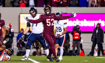 Sack by Antwaun Powell-Ryland (UVA)