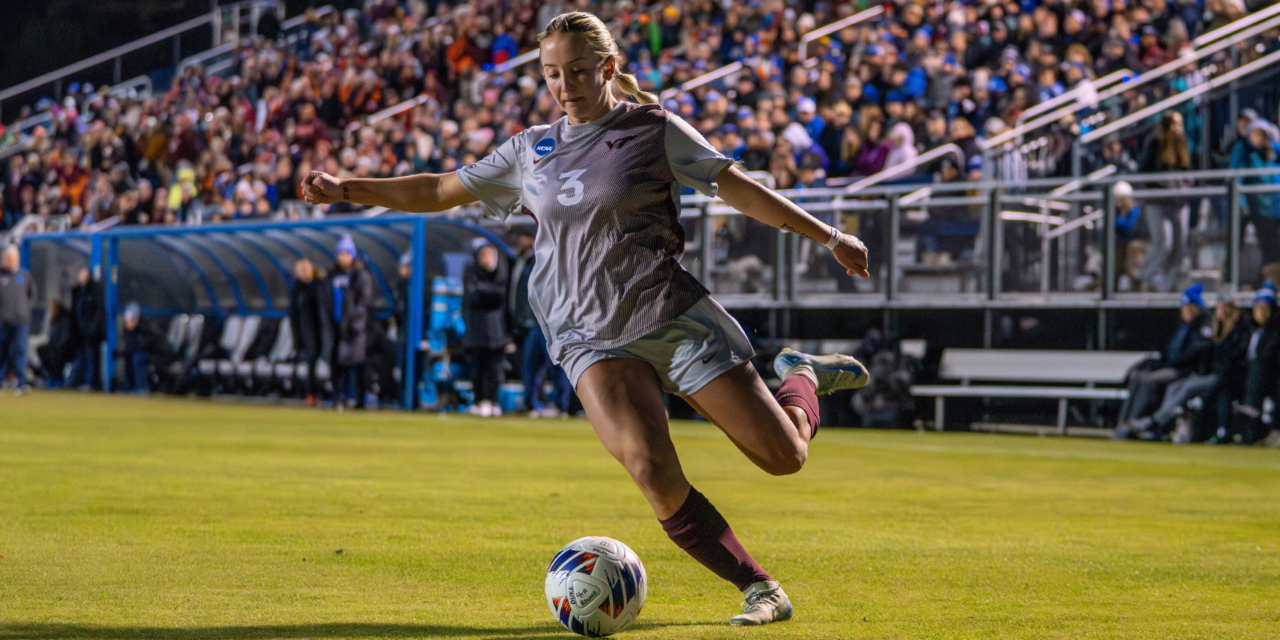 Hokies fall to No. 1 Duke, 1-0, in the NCAA Quarterfinals