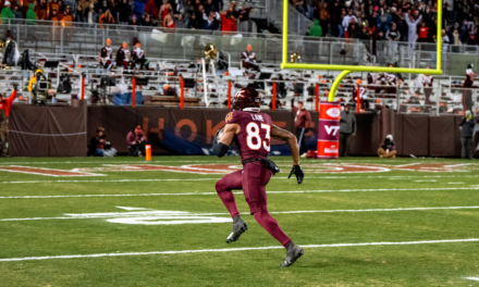 Receiving Touchdown by Jaylin Lane (UVA)