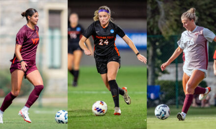 Three Hokies garner All-Atlantic Region honors