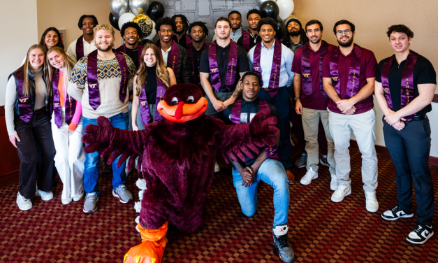 Virginia Tech celebrates 32 student-athletes at fall commencement