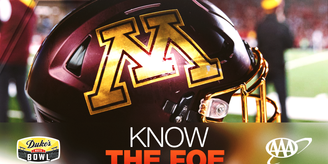 Know the Foe: Minnesota Golden Gophers