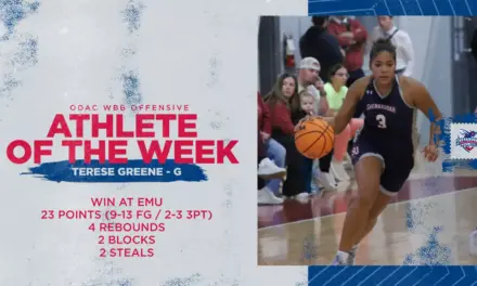 Greene Takes Home ODAC Offensive Player of the Week