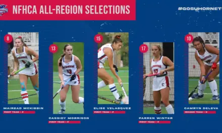 Five Hornets Earn NFHCA All-Region Honors