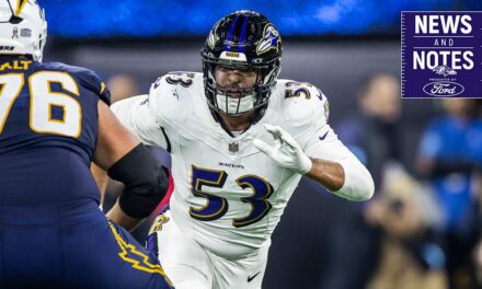 News & Notes: How the Ravens Are Bracing for Three Games in 11 Days