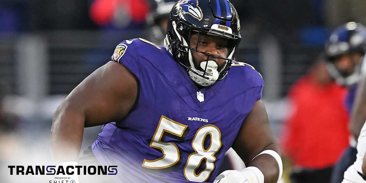 Ravens Move Michael Pierce to 53-Man Roster