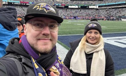 Meet the German Ravens Fans Who Brought Christmas Treats for the Entire Organization