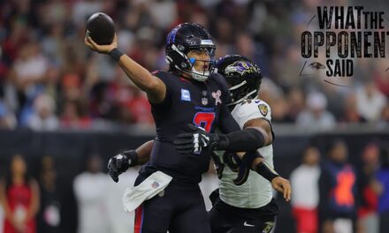 What the Texans Said After Getting Routed By the Ravens