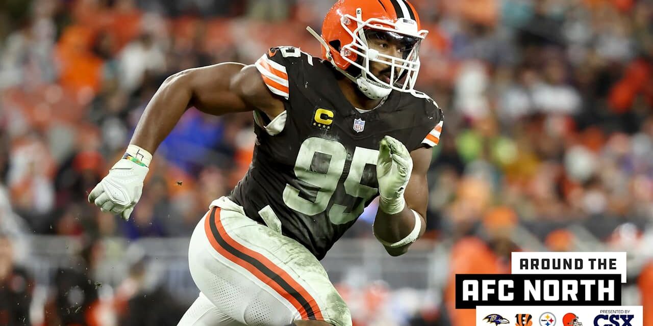 Around the AFC North: Myles Garrett Wants to Play Spoiler vs. Ravens